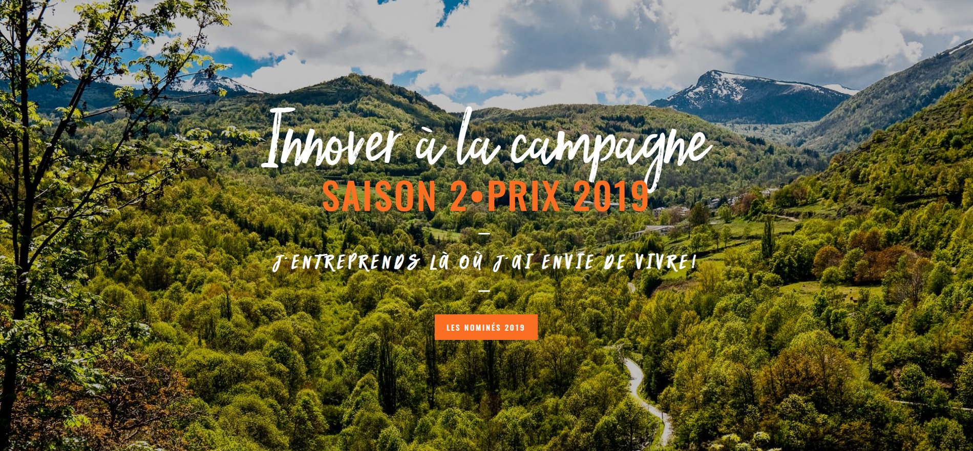 Prix Innover à la campagne J'entreprends là où j'ai envie de vivre !