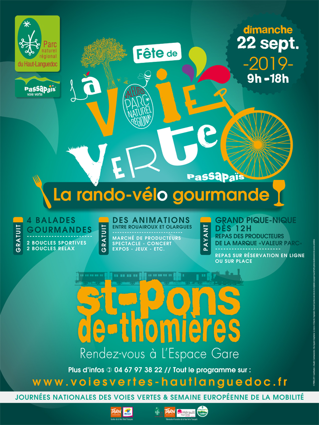 Affiche fete voie verte 2018