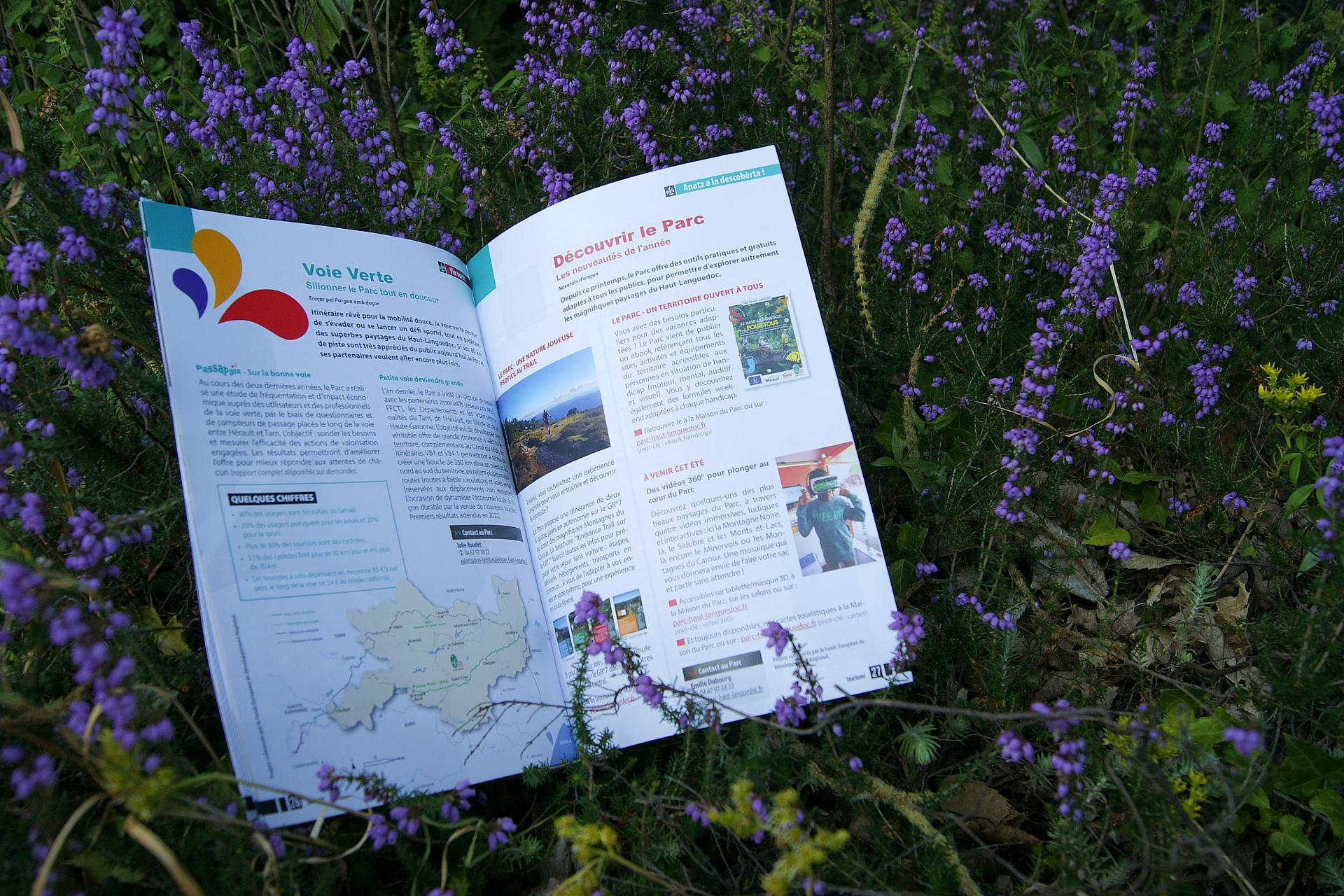 Journal du Parc naturel régional du Haut-Languedoc - Tourisme