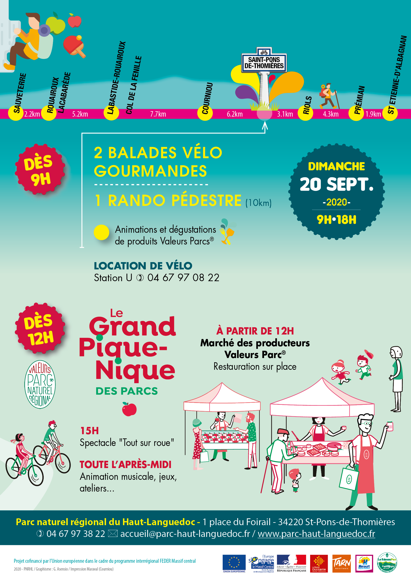 Programme Fête de la Voie Verte 2020