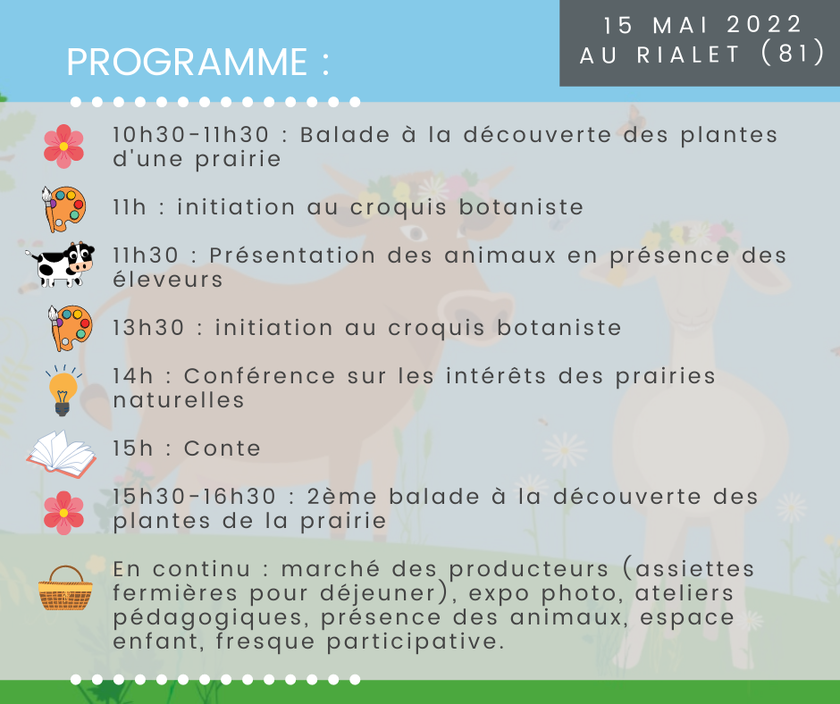 prériales programme V2