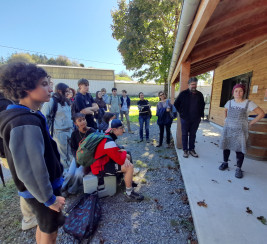Accompagnement de la classe de 1re STAV du lycée agricole de Touscayrats
