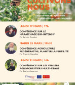 affiche conférence agroécologie