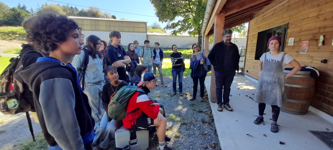Accompagnement de la classe de 1re STAV du lycée agricole de Touscayrats